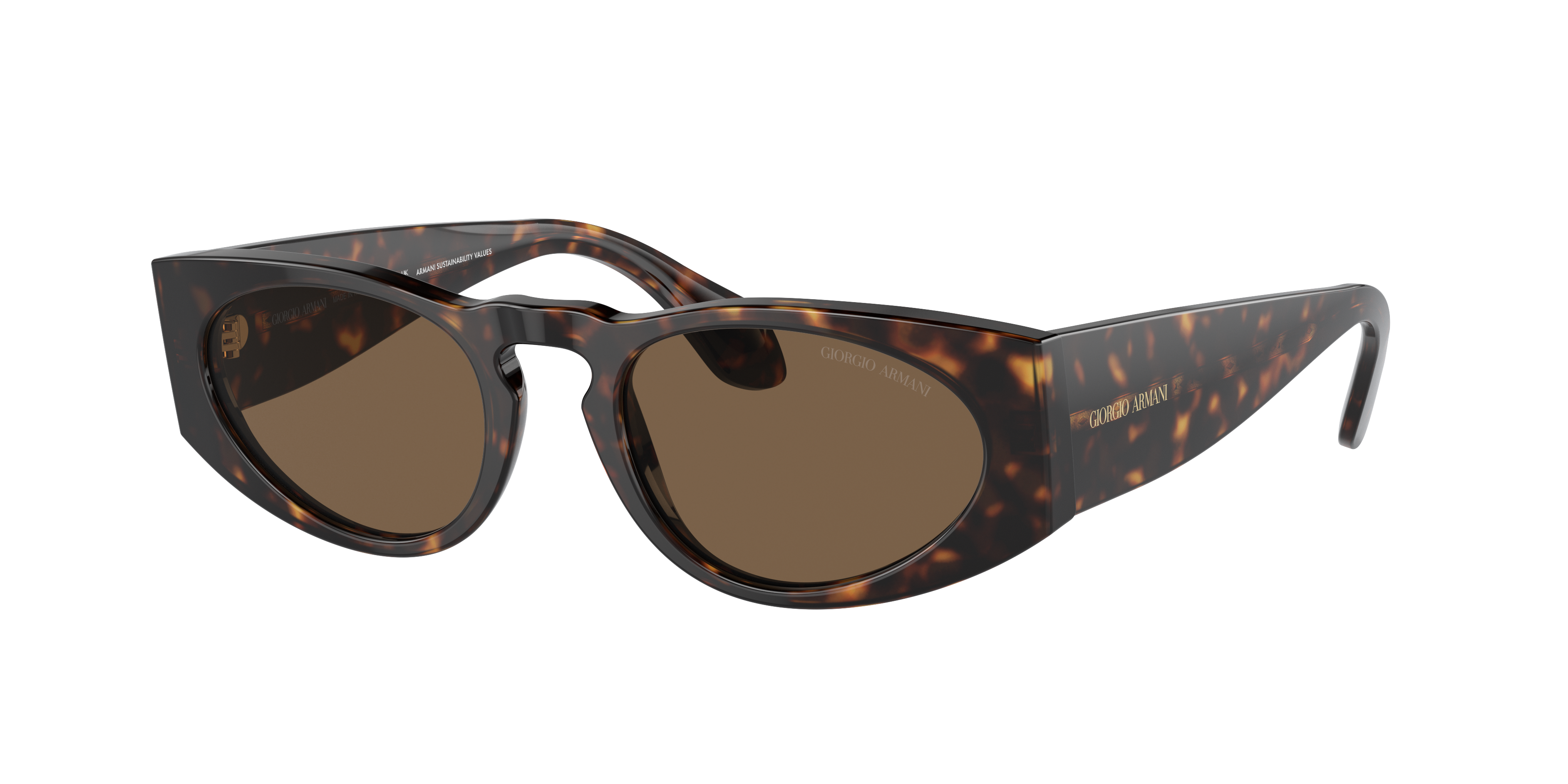 Giorgio Armani Mann Sunglass Ar8216 In Dunkelbraun