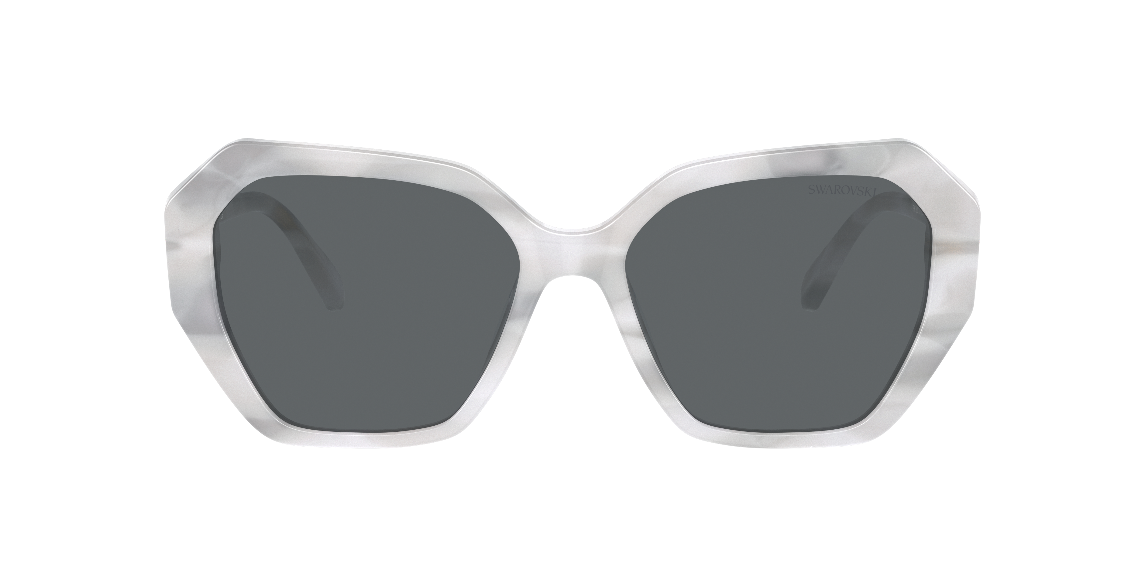 Swarovski Woman Sunglass Sk6017 In Dark Grey