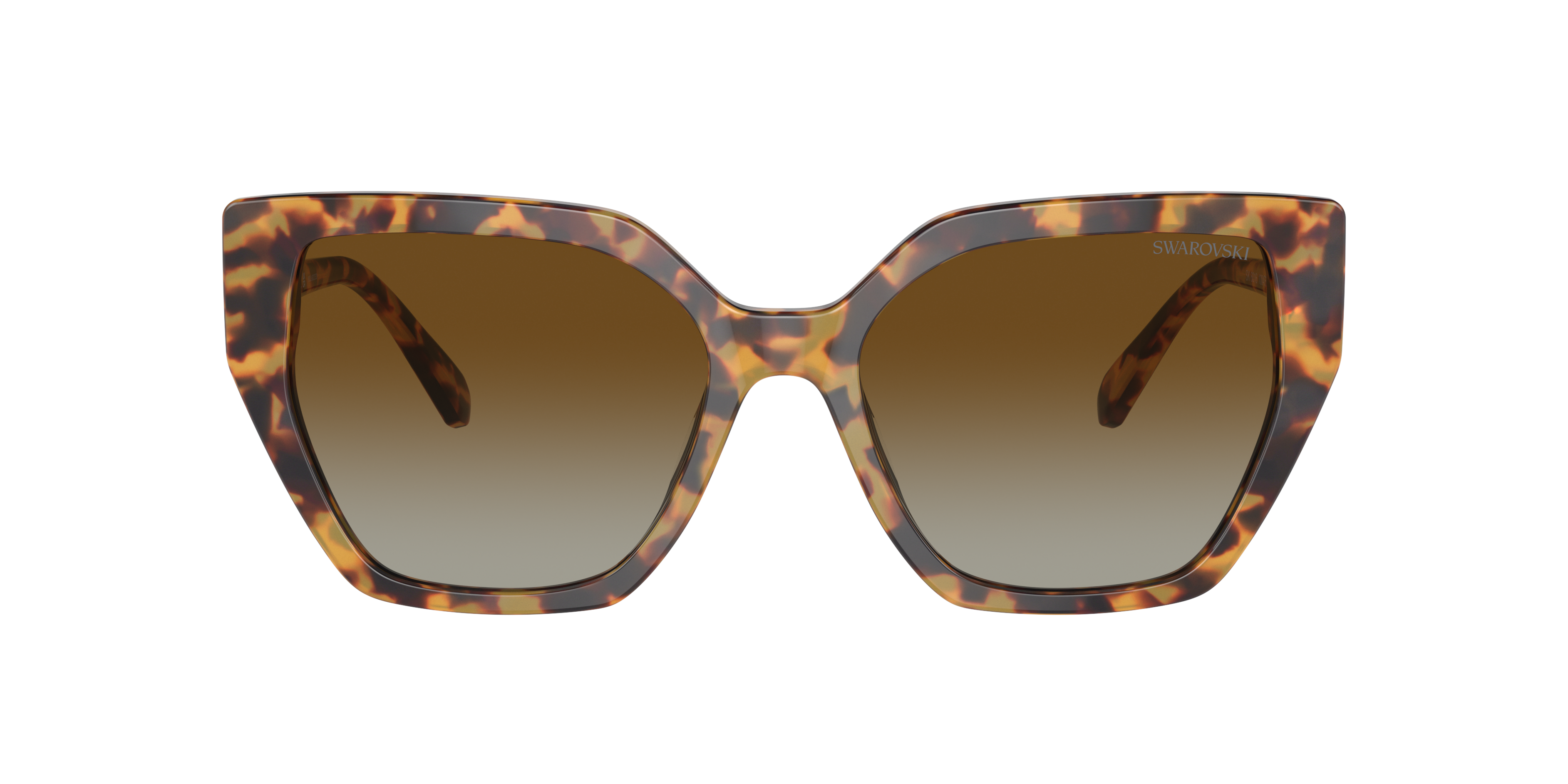 Shop Swarovski Woman Sunglass Sk6016 In Brown