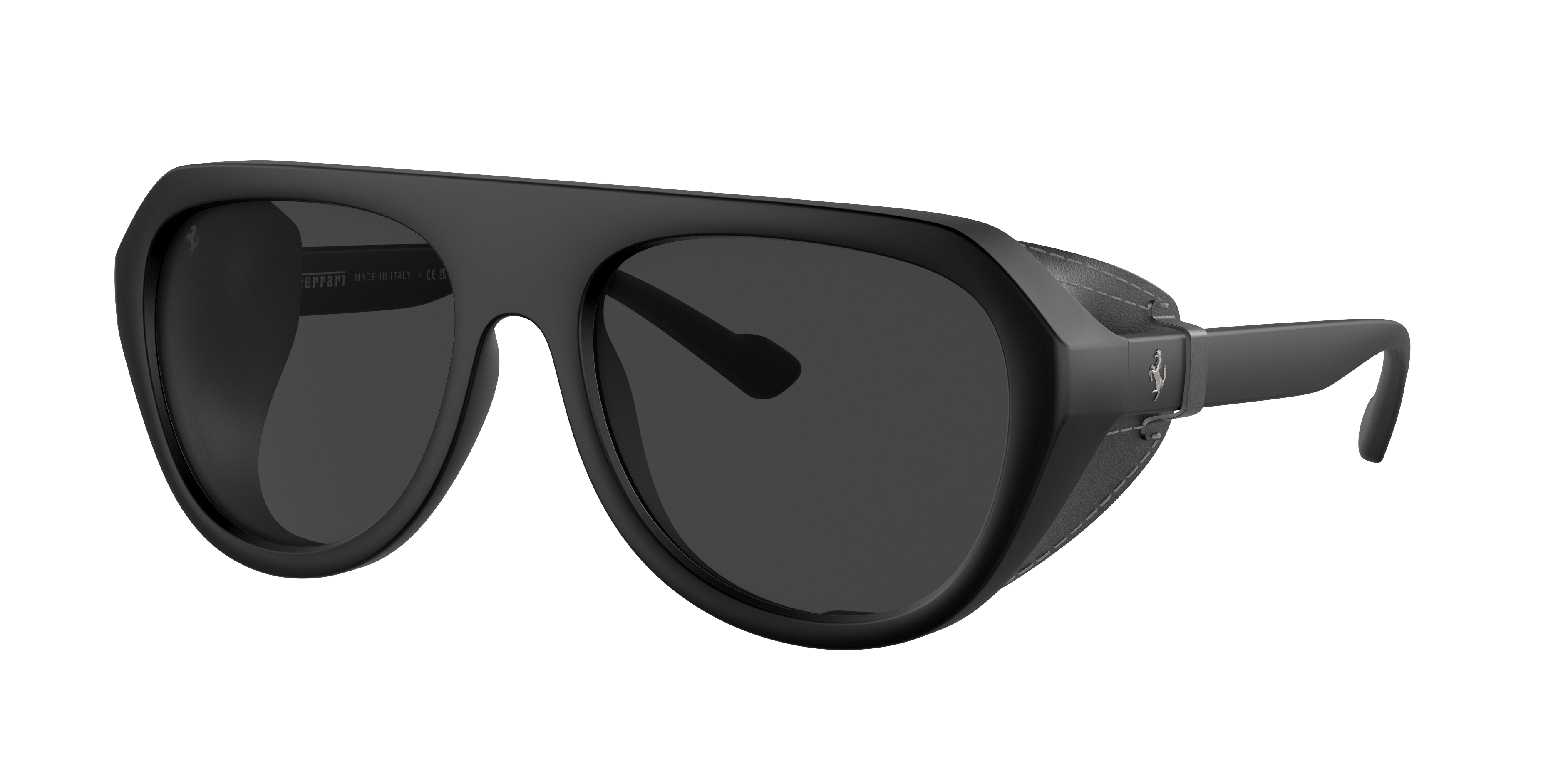 Shop Ferrari Unisex Sunglass Fh2002qu In Grey Polarized