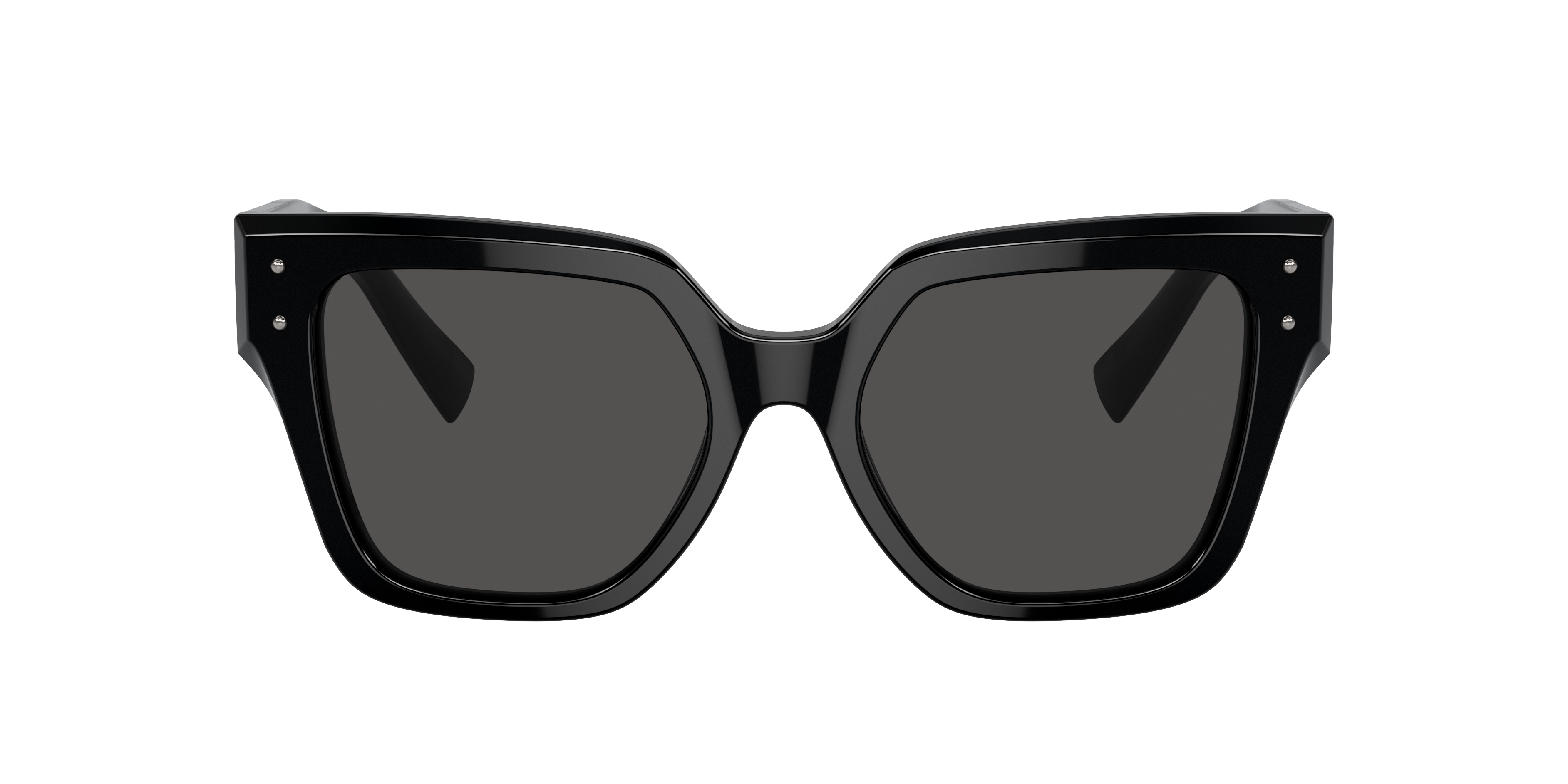 Dolce & Gabbana Monochrome Acetate & Plastic Butterfly Sunglasses In Dark Grey