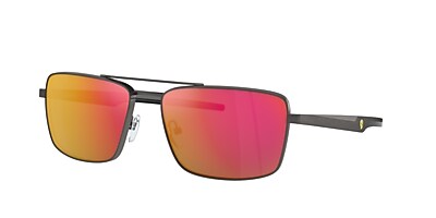 Men's BGFL1801 Sunglasses - Red