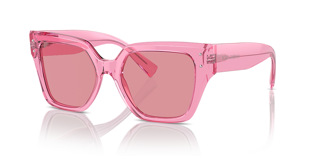 Dolce&Gabbana DG4471 52 Pink Mirror Internal Silver & Transparent 