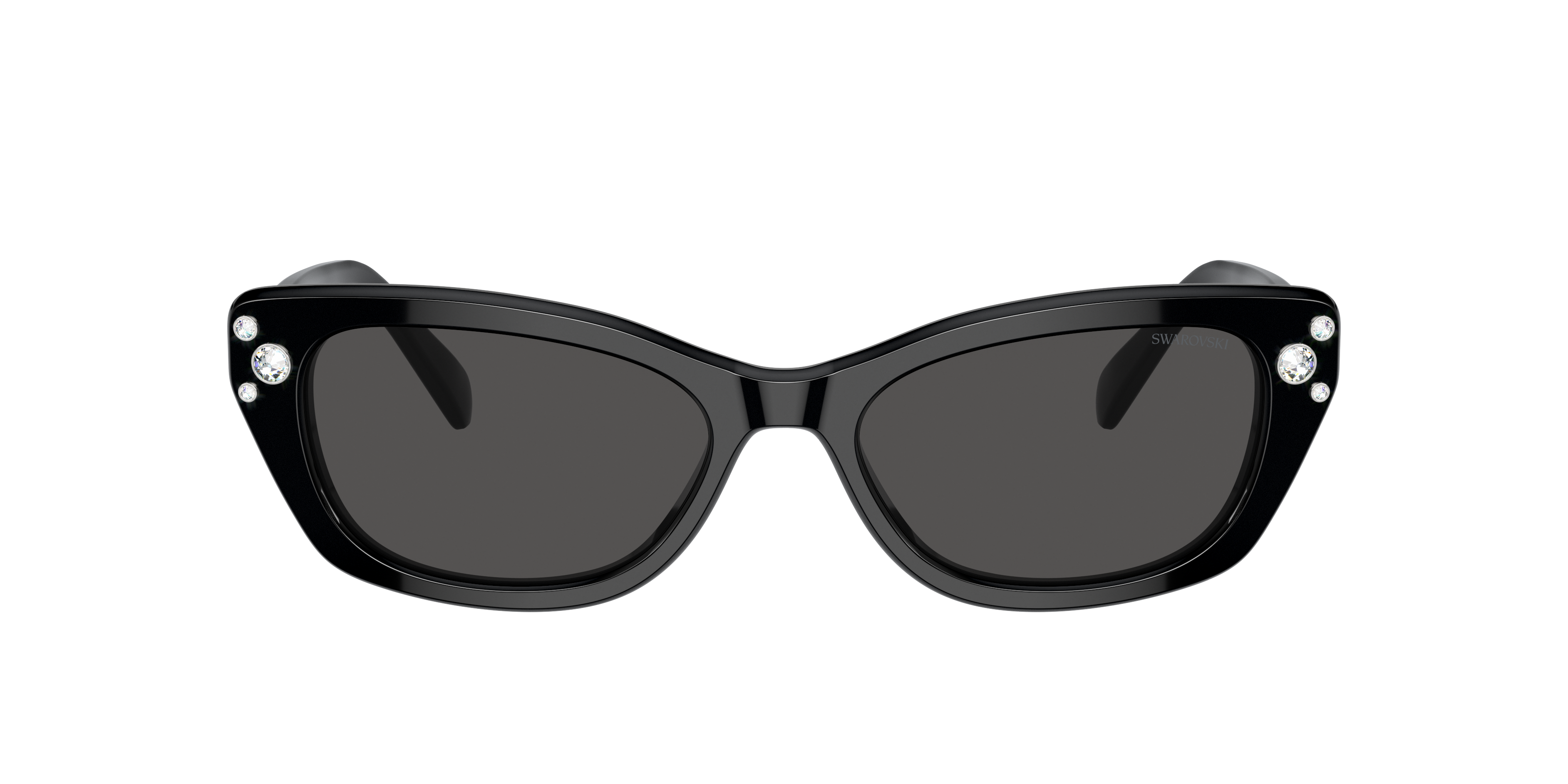 Swarovski Woman Sunglass Sk6019 In Dark Grey