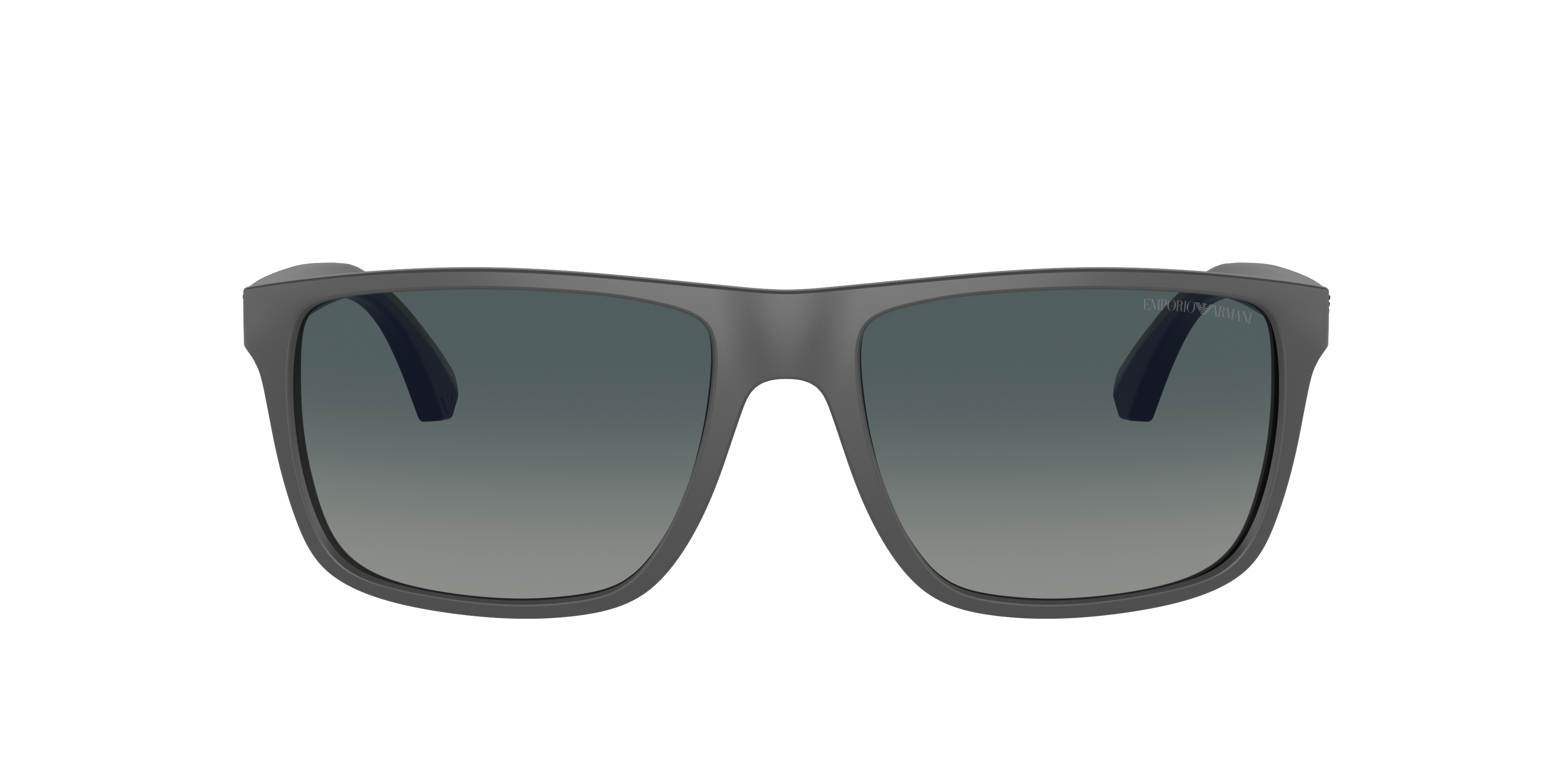 Emporio Armani Man Sunglass Ea4033 In Gradient Blue Polarized