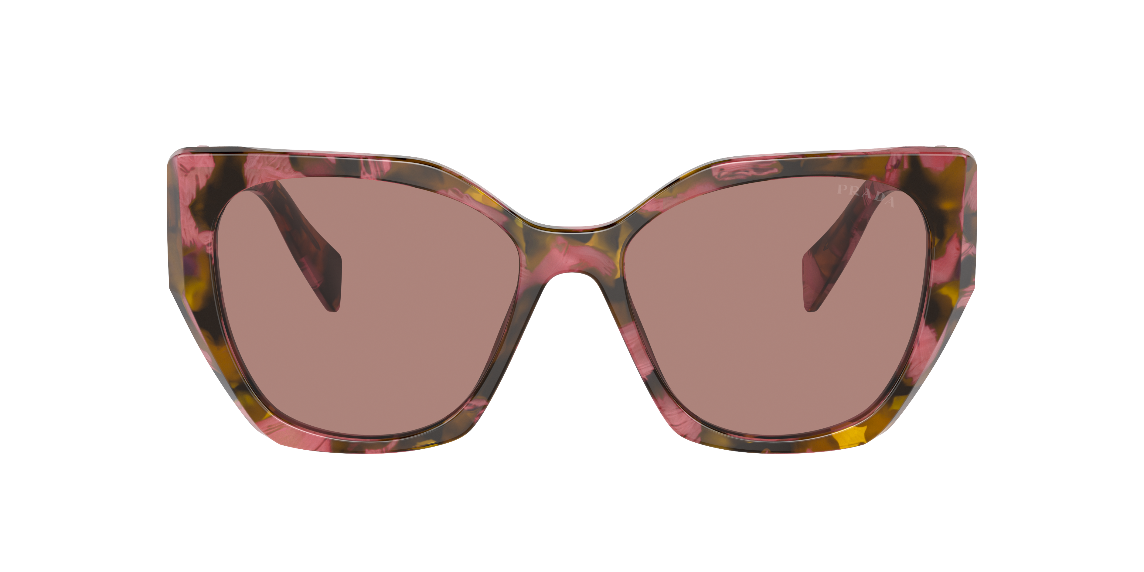 Shop Prada Woman Sunglasses Pr 19zs In Light Brown