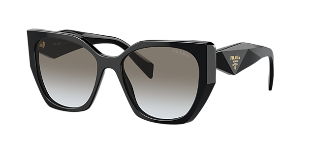 Prada PR 19ZS 55 Grey Gradient & Black Sunglasses | Sunglass Hut USA