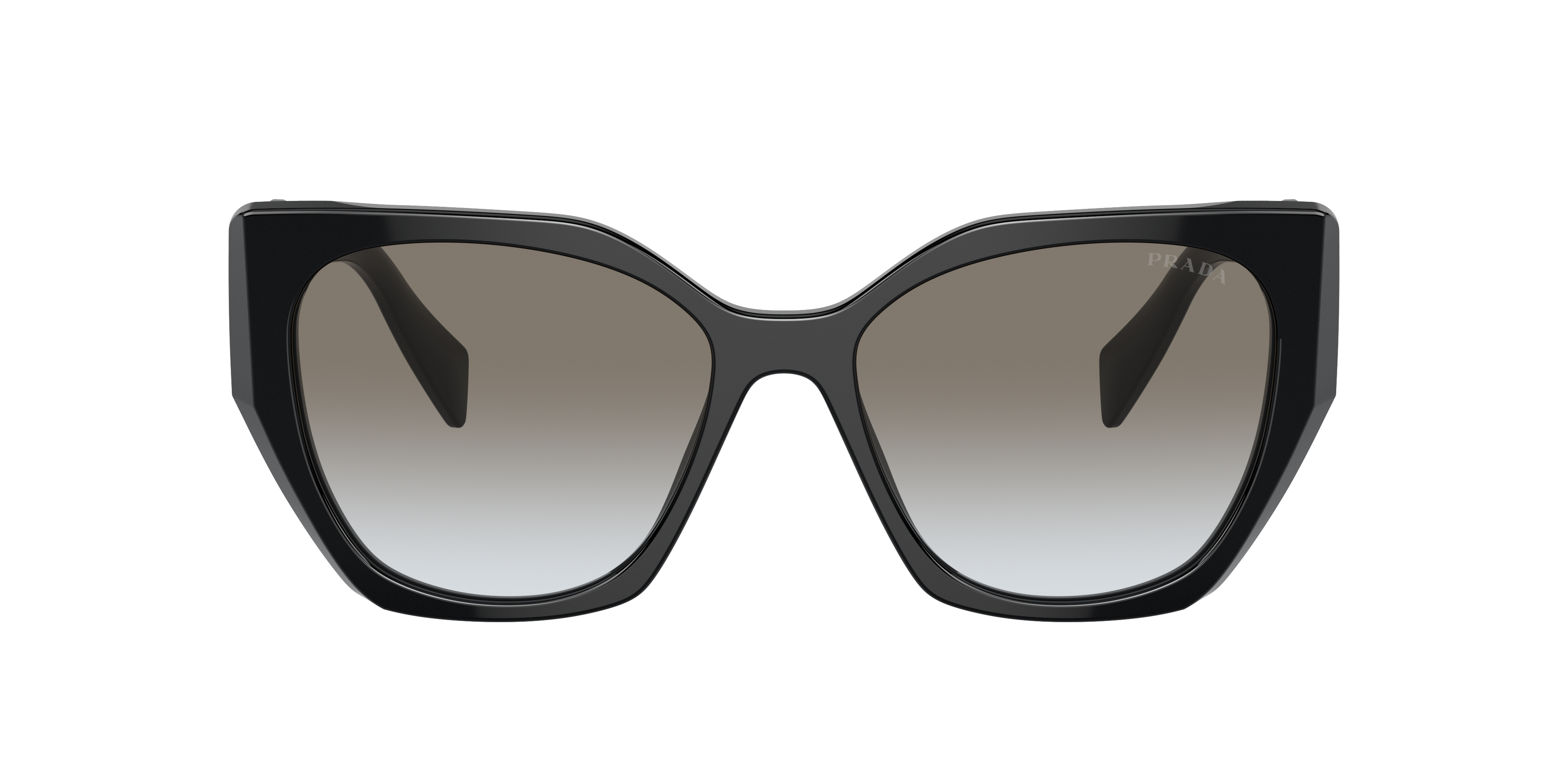 Shop Prada Woman Sunglass Pr 19zs In Grey Gradient