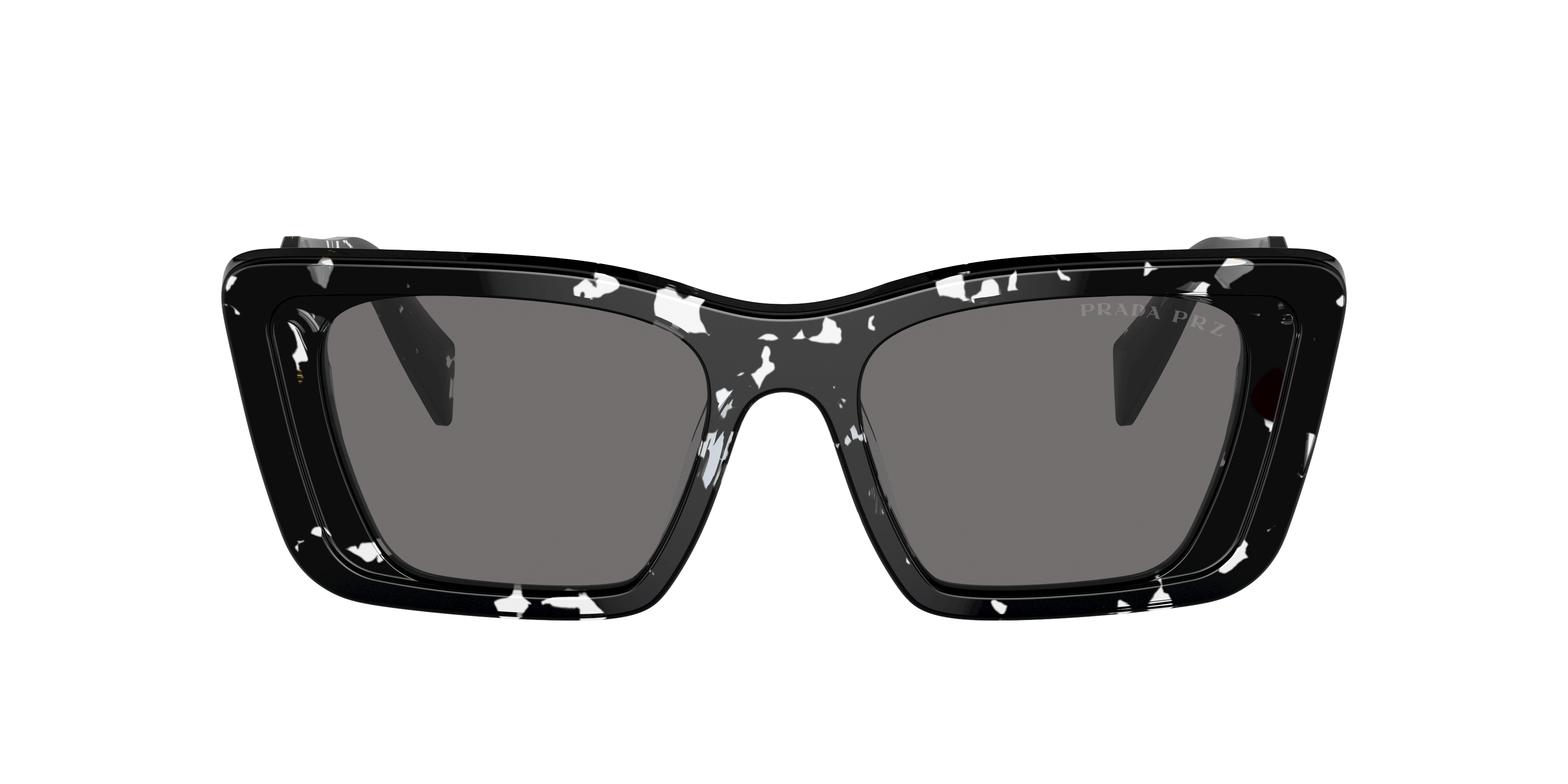 Shop Prada Woman Sunglasses Pr 08ys In Dark Grey Polarized