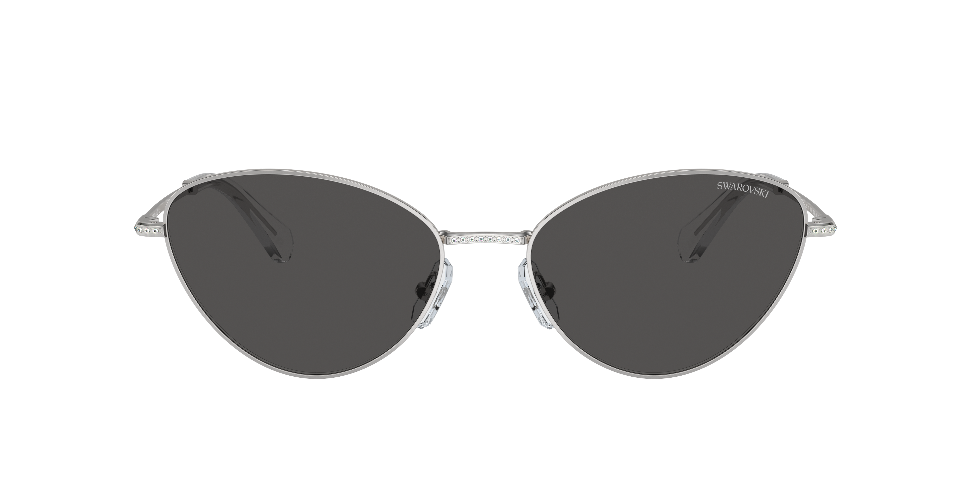 Swarovski Woman Sunglass Sk7014 In Dark Grey