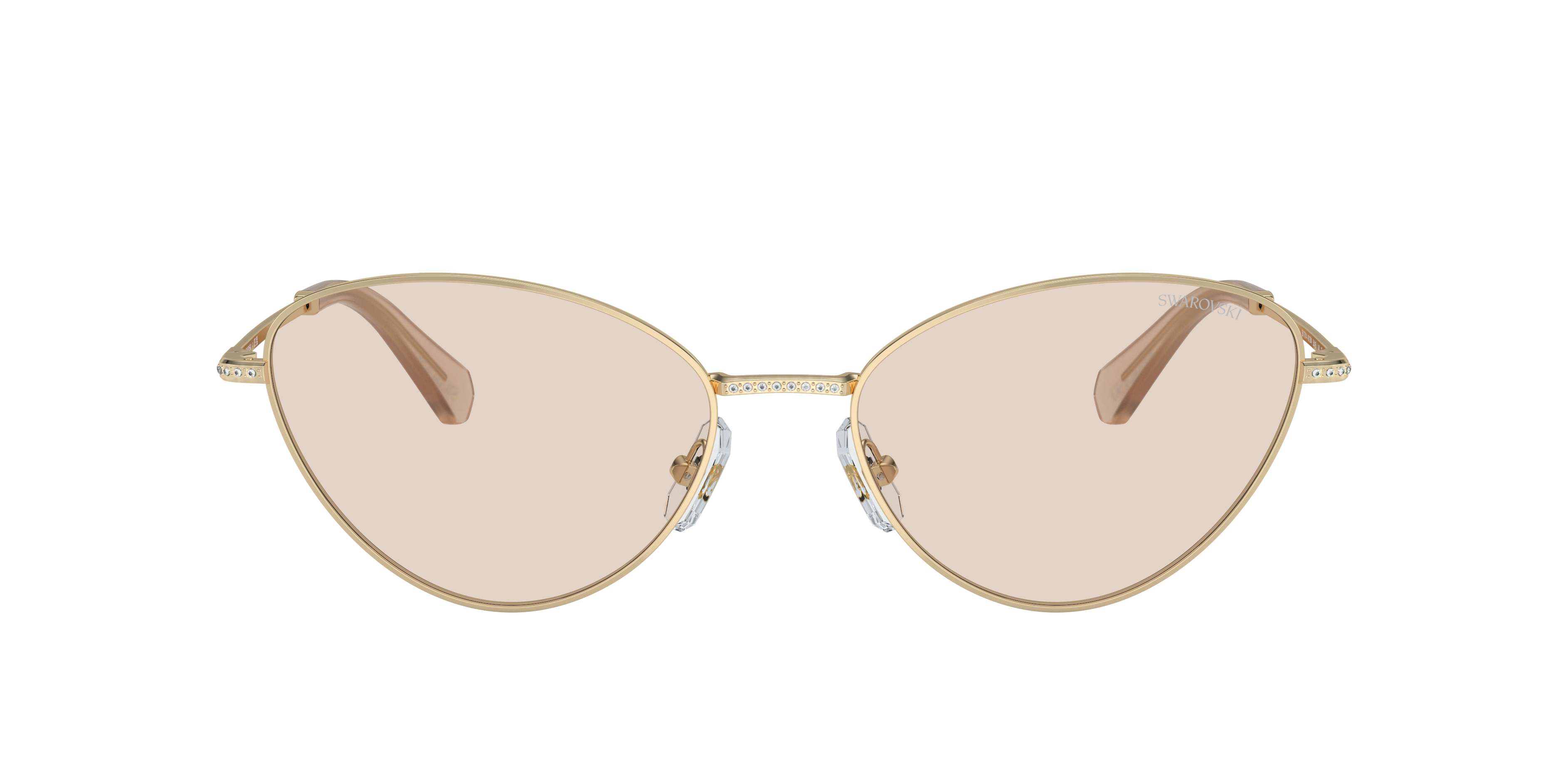 Swarovski Woman Sunglass Sk7014 In Brown Photo