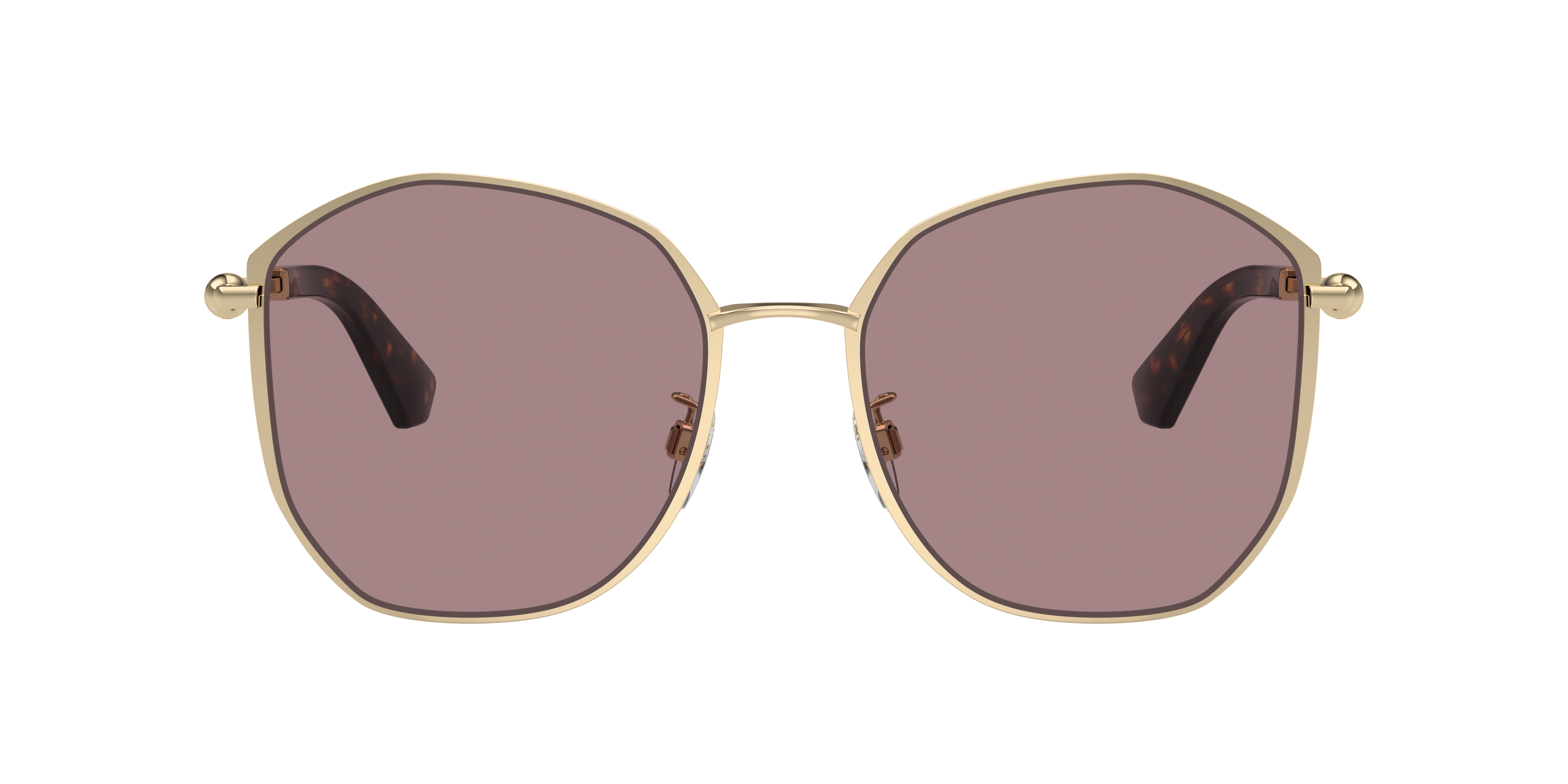 Burberry Woman Sunglass Be3153d In Light Purple Brown