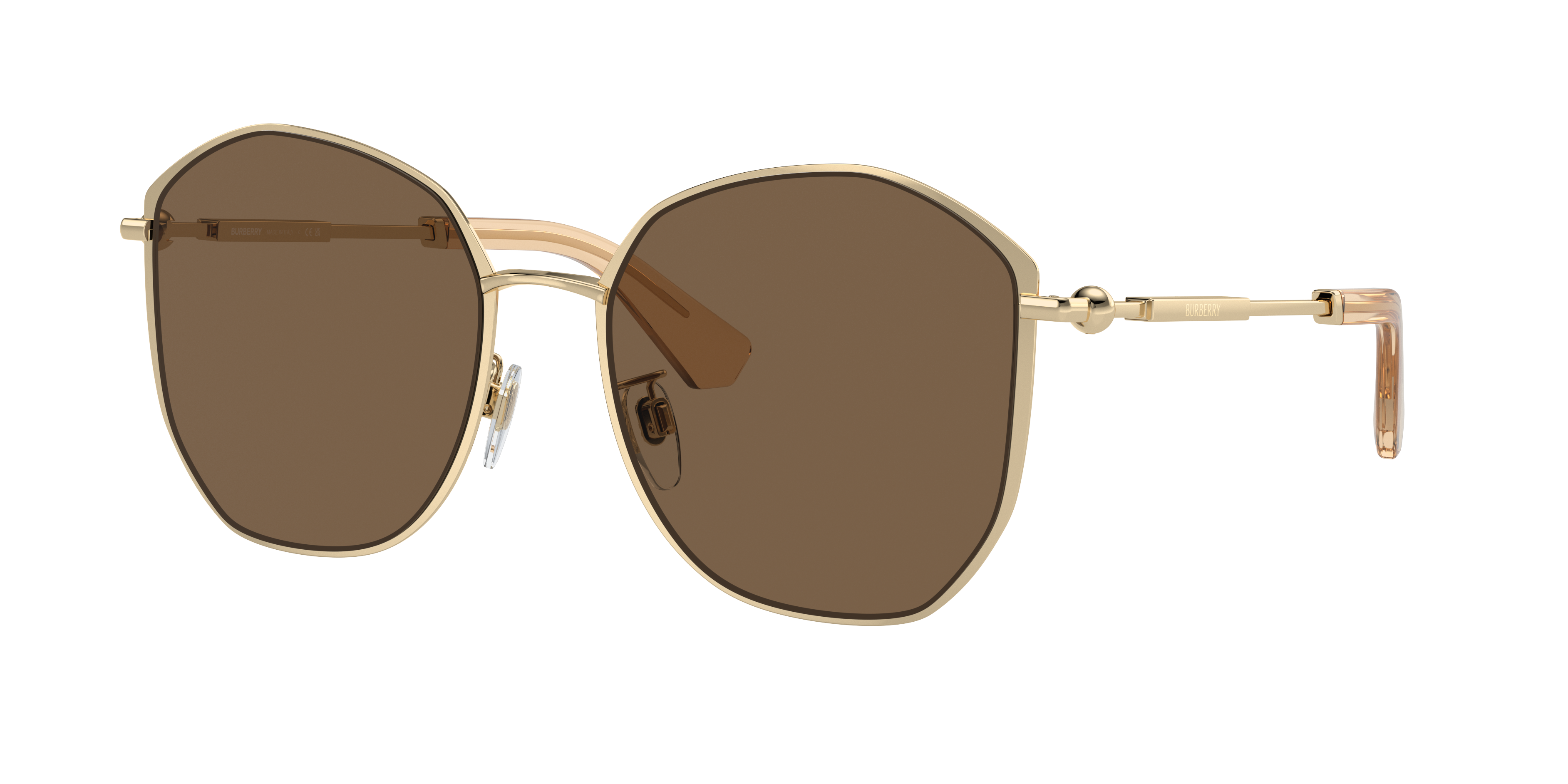 Burberry Woman Sunglass Be3153d In Dark Brown