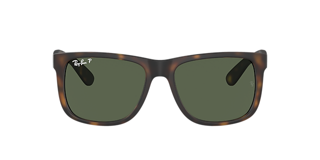 Ray-Ban RB4165F Justin Classic 55 Dark Grey & Havana Polarized