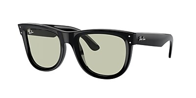 Ray-Ban RBR0502S Wayfarer Reverse 50 Dark Blue & Transparent Navy