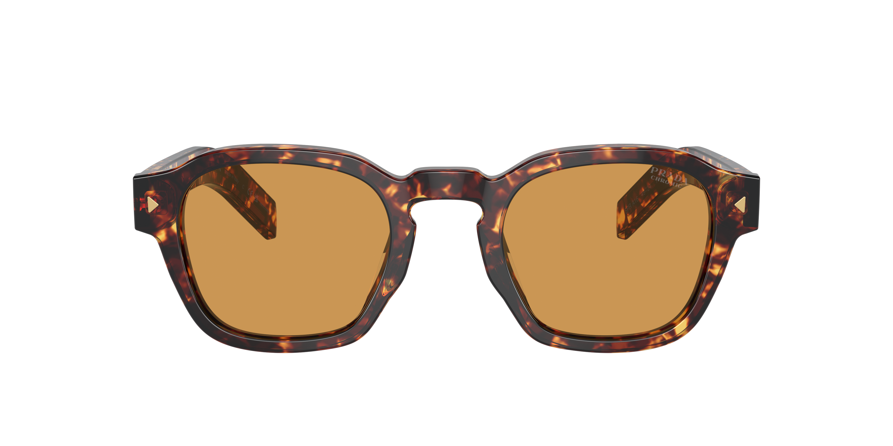 Prada Man Sunglass Pr A16s In Light Brown Photo
