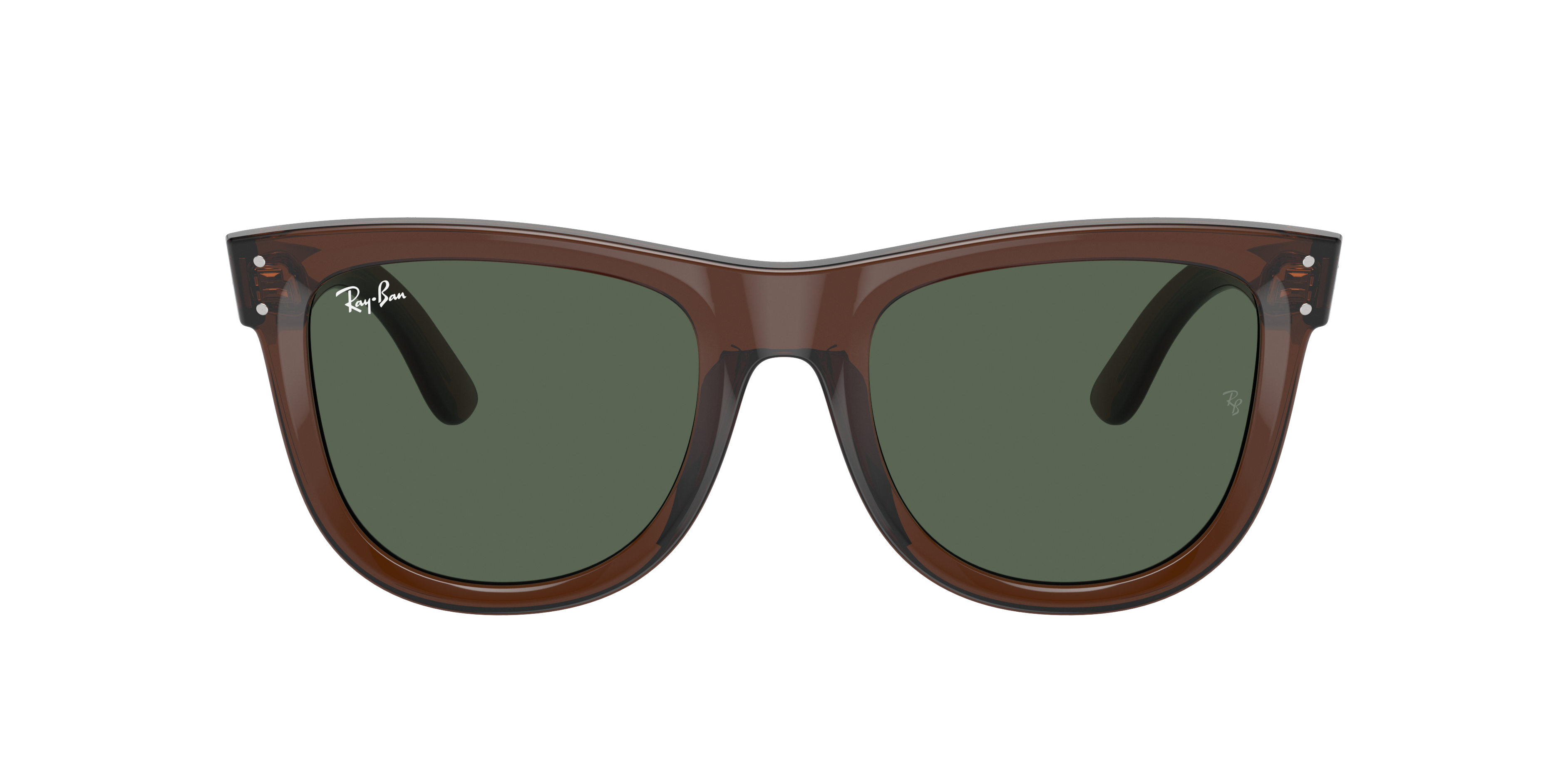 Shop Ray Ban Ray In Dark Green