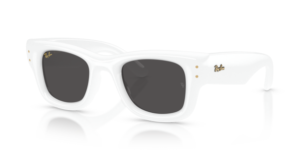 Óculos de sol Ray-Ban Wayfarer Puffer RB4940, formato quadrado, armação em nylon, lente preto ultra black