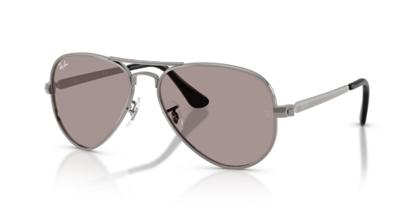 Óculos de sol Ray-Ban Aviator Max Summer Capsule RB3925, formato aviador, armação em metal bronze, lente verde