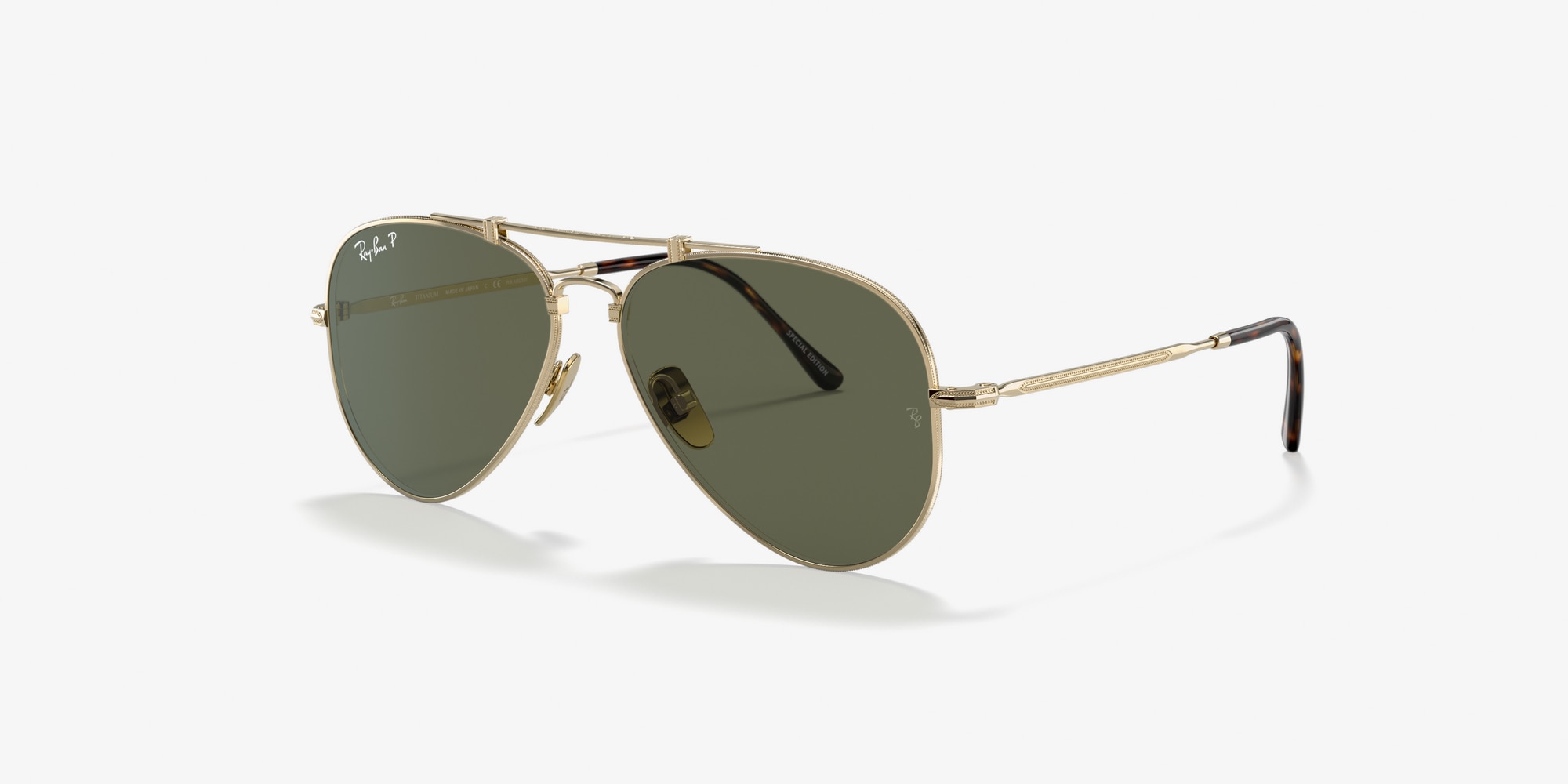 ray ban aviator verre vert