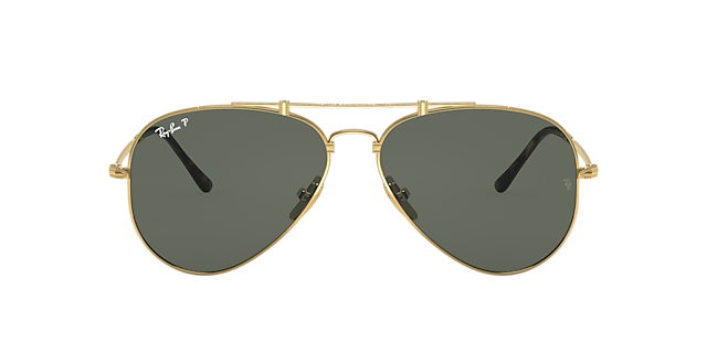 Aviator titanium clearance polarized