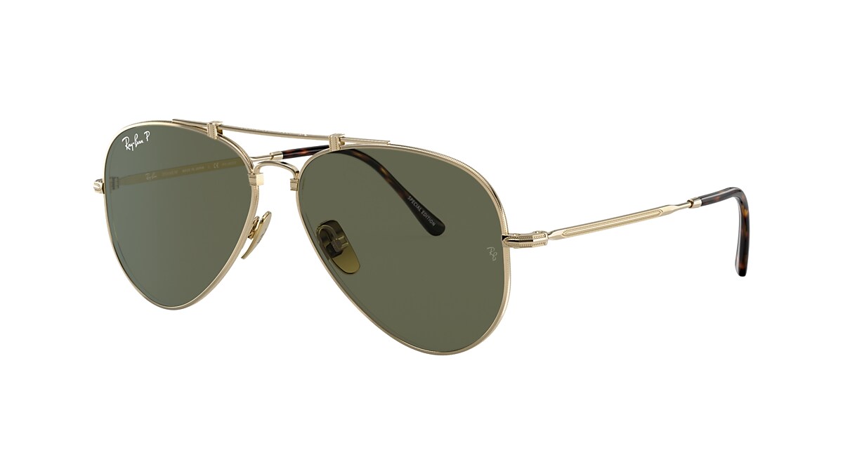 CARTIER EYEWEAR Aviator-Style Gold-Tone Titanium Optical Glasses