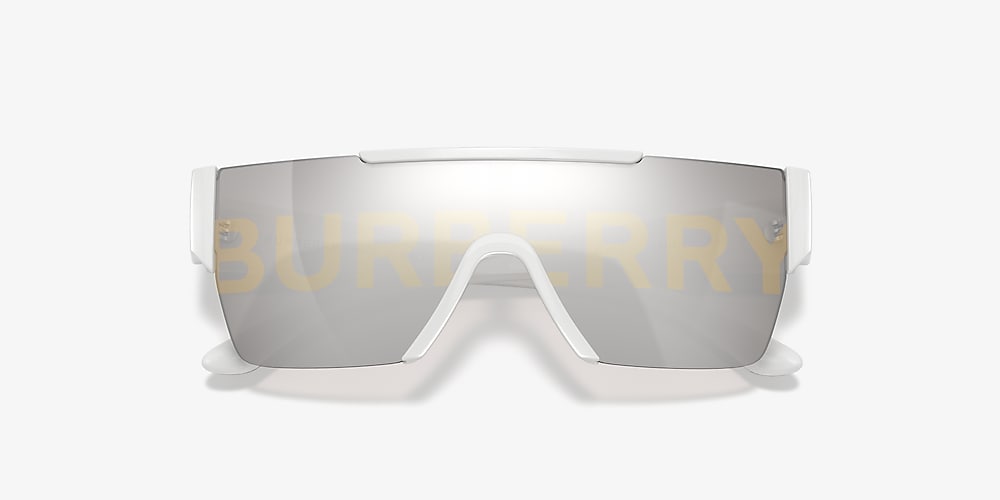 Burberry BE4291 01 Grey Tampo Burberry Silver/Gold2 & White Sunglasses |  Sunglass Hut United Kingdom