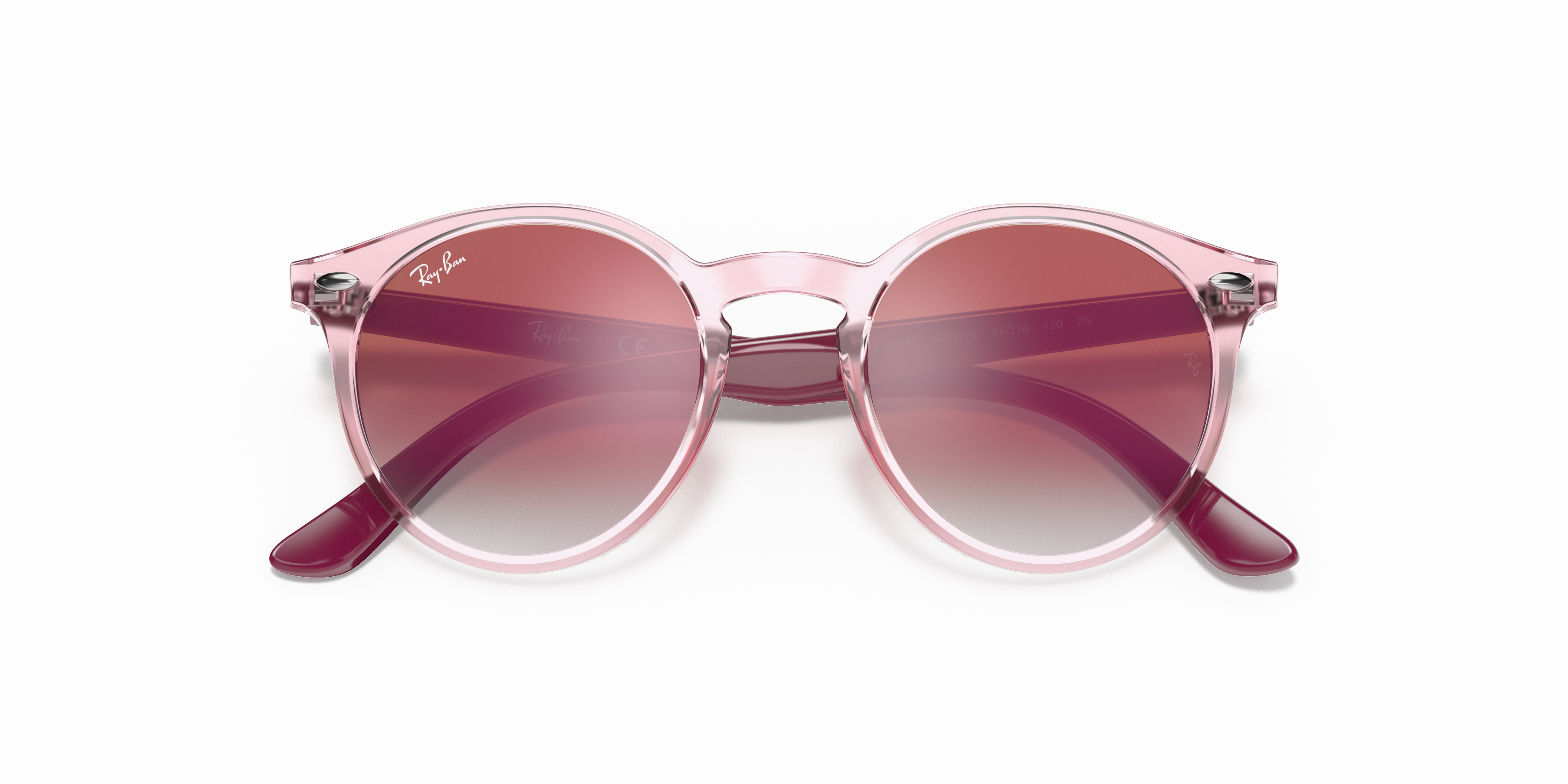 ray ban red gradient mirror