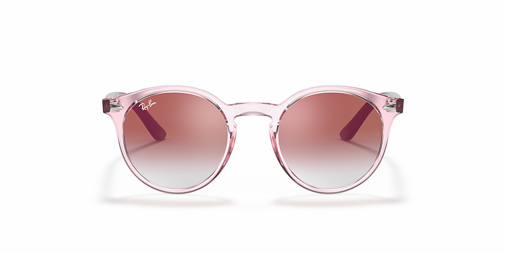 Ray-Ban RB9064S Kids 44 Clear Gradient Red Mirror Red & Transparent Pink  Sunglasses | Sunglass Hut Australia