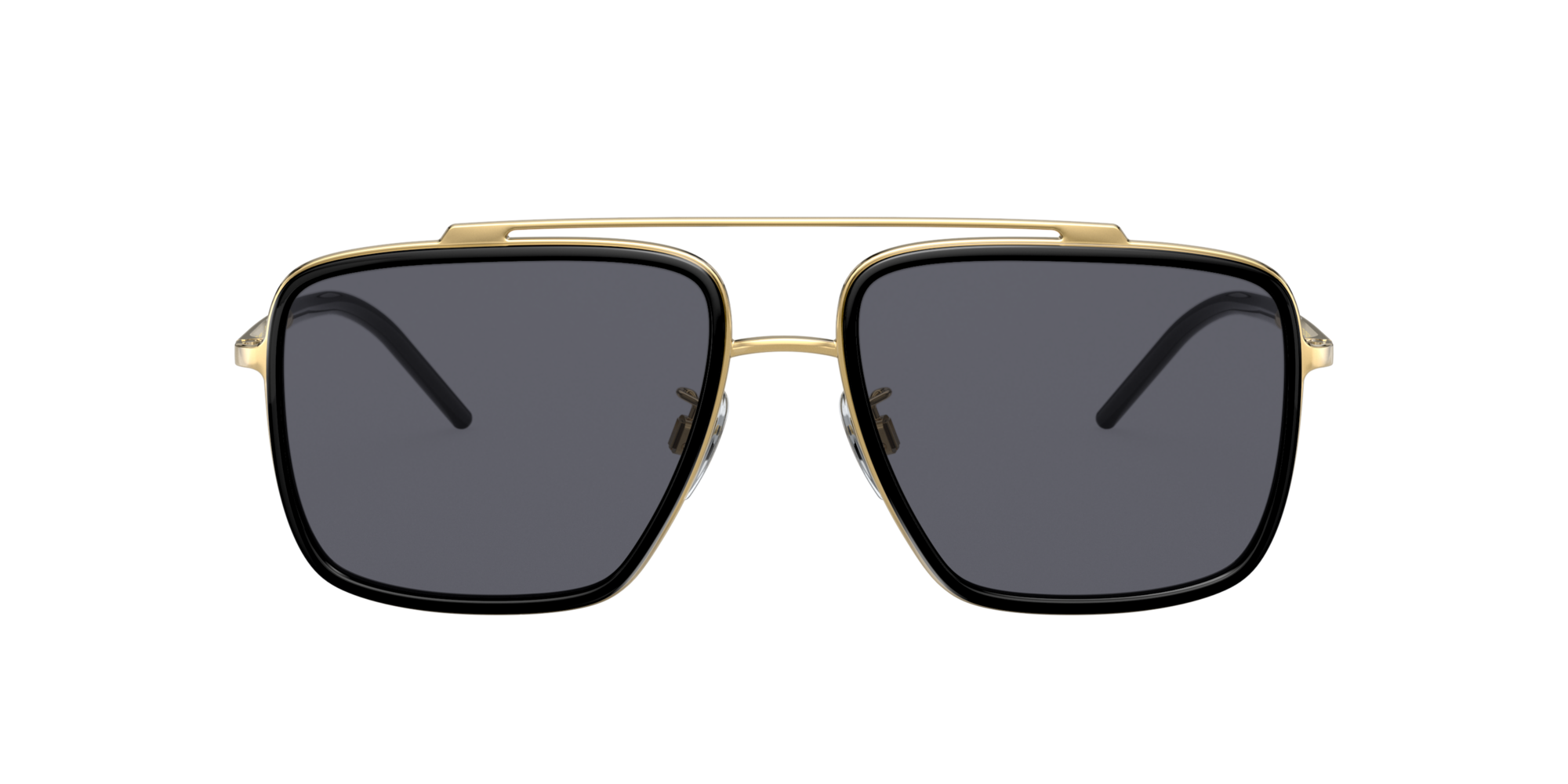 Dolce\u0026Gabbana DG2220 57 Grey-Black \u0026 Gold/Black Polarized Sunglasses |  Sunglass Hut Canada