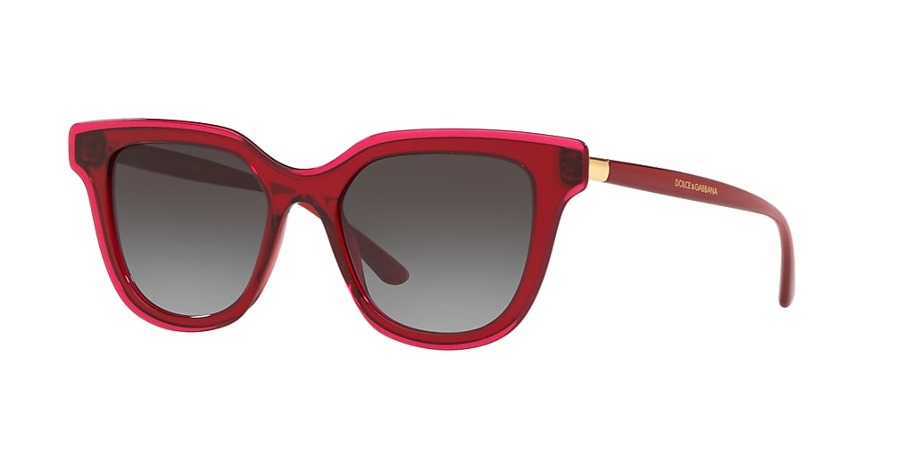 Dolce & Gabbana DG4362 51 Grey-Black & Burgundy Sunglasses | Sunglass ...
