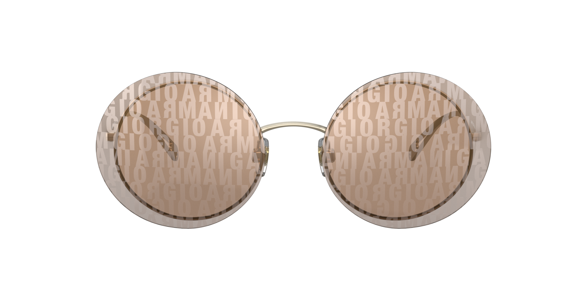 giorgio armani gold glasses