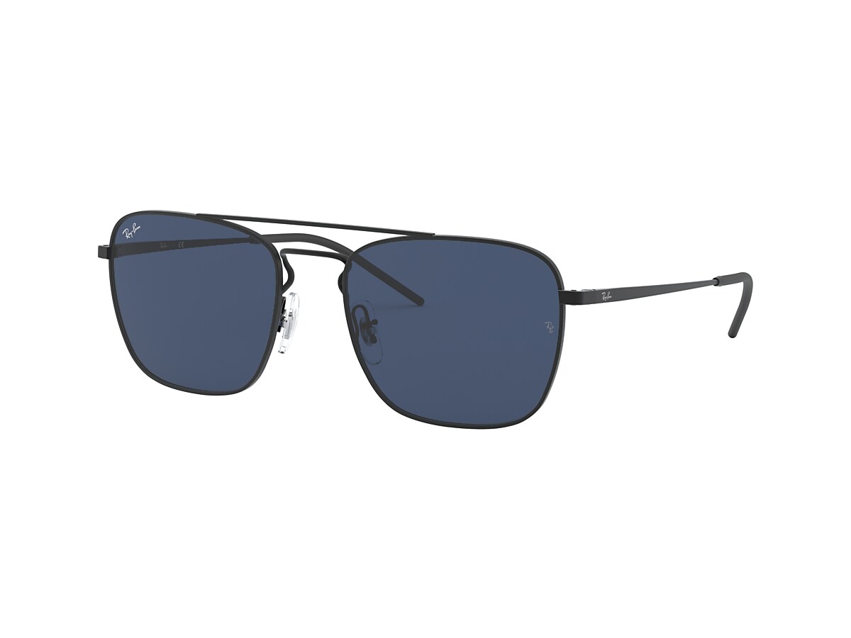 Ray-Ban RB3588 55 Dark Blue & Black Sunglasses | Sunglass Hut