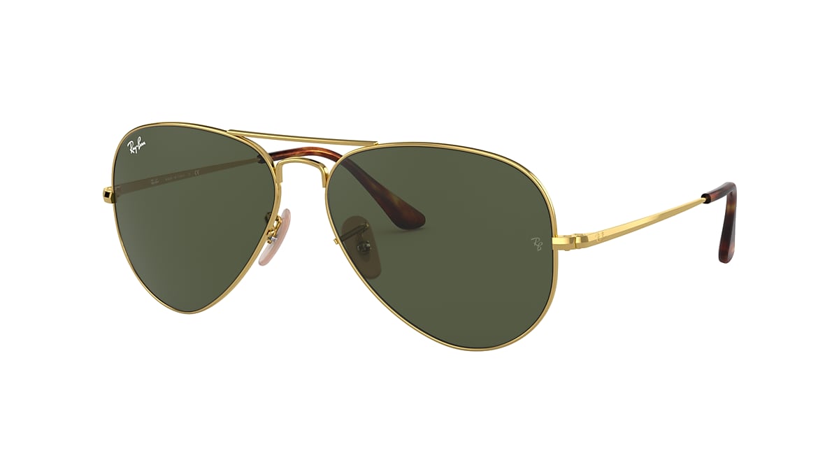 Aviator sunglasses Louis Vuitton Gold in Metal - 31934780