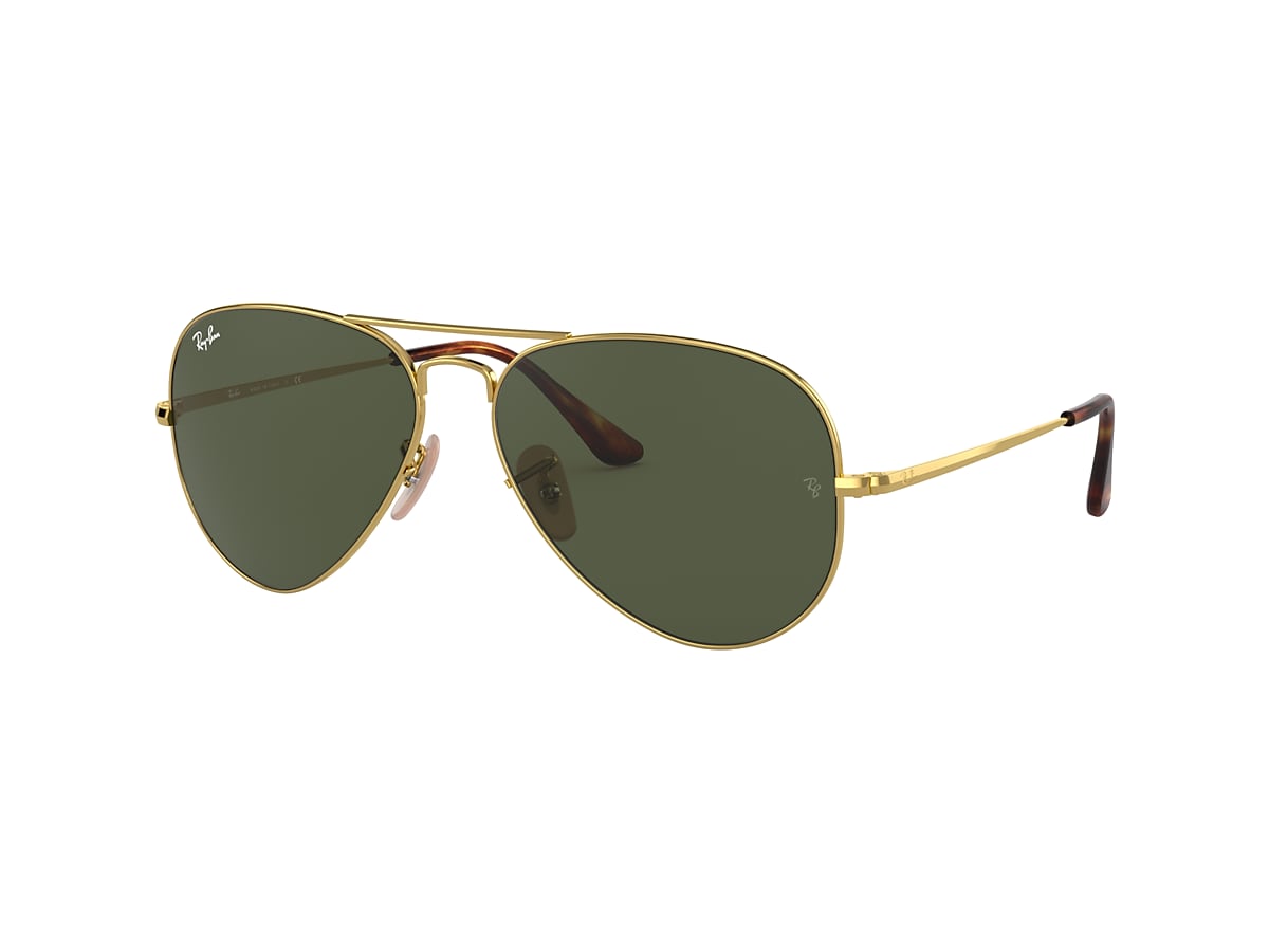 Aviator sunglasses Louis Vuitton Gold in Metal - 31613827