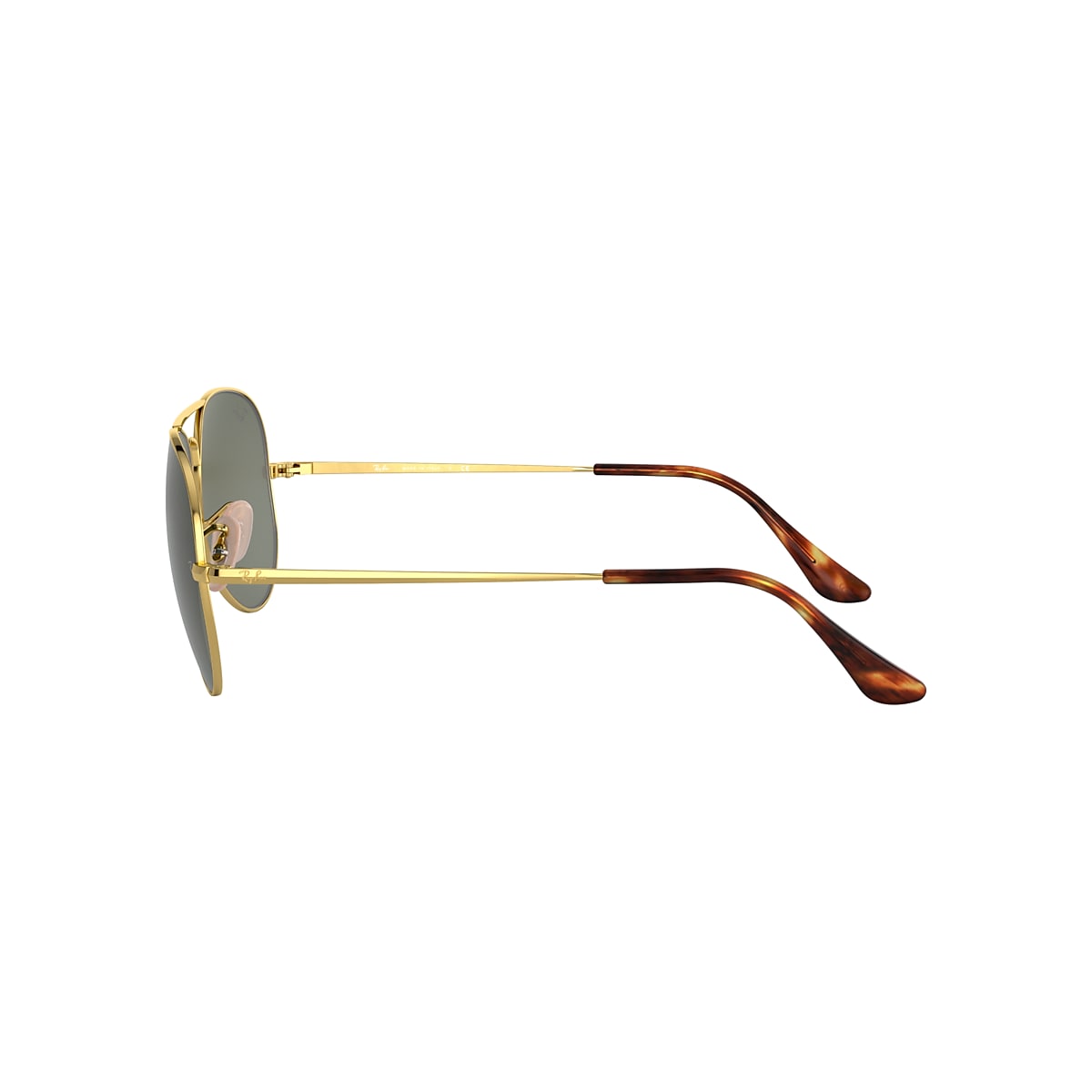 Ray-Ban Aviator Sunglasses Shades RB 3675 Gold Green 58/14/135 Unisex