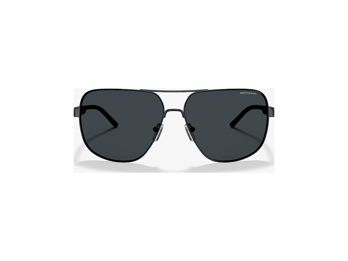 Armani Exchange Ax2030s Grey Matte Black Sunglasses Sunglass Hut Australia