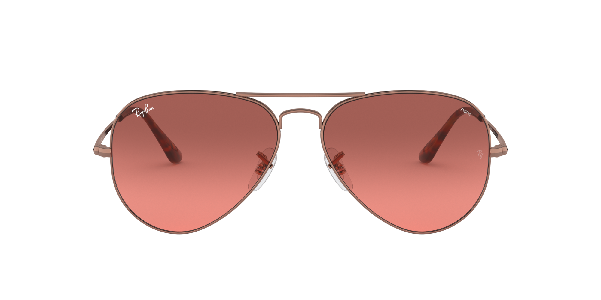 ray ban aviator rouge