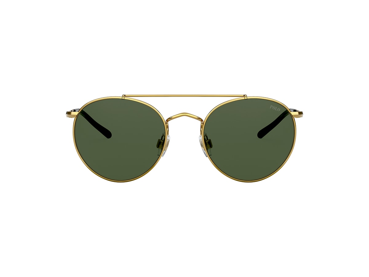 Polo Ralph Lauren PH3114 51 Bottle Green & Shiny Gold Sunglasses | Sunglass  Hut Australia