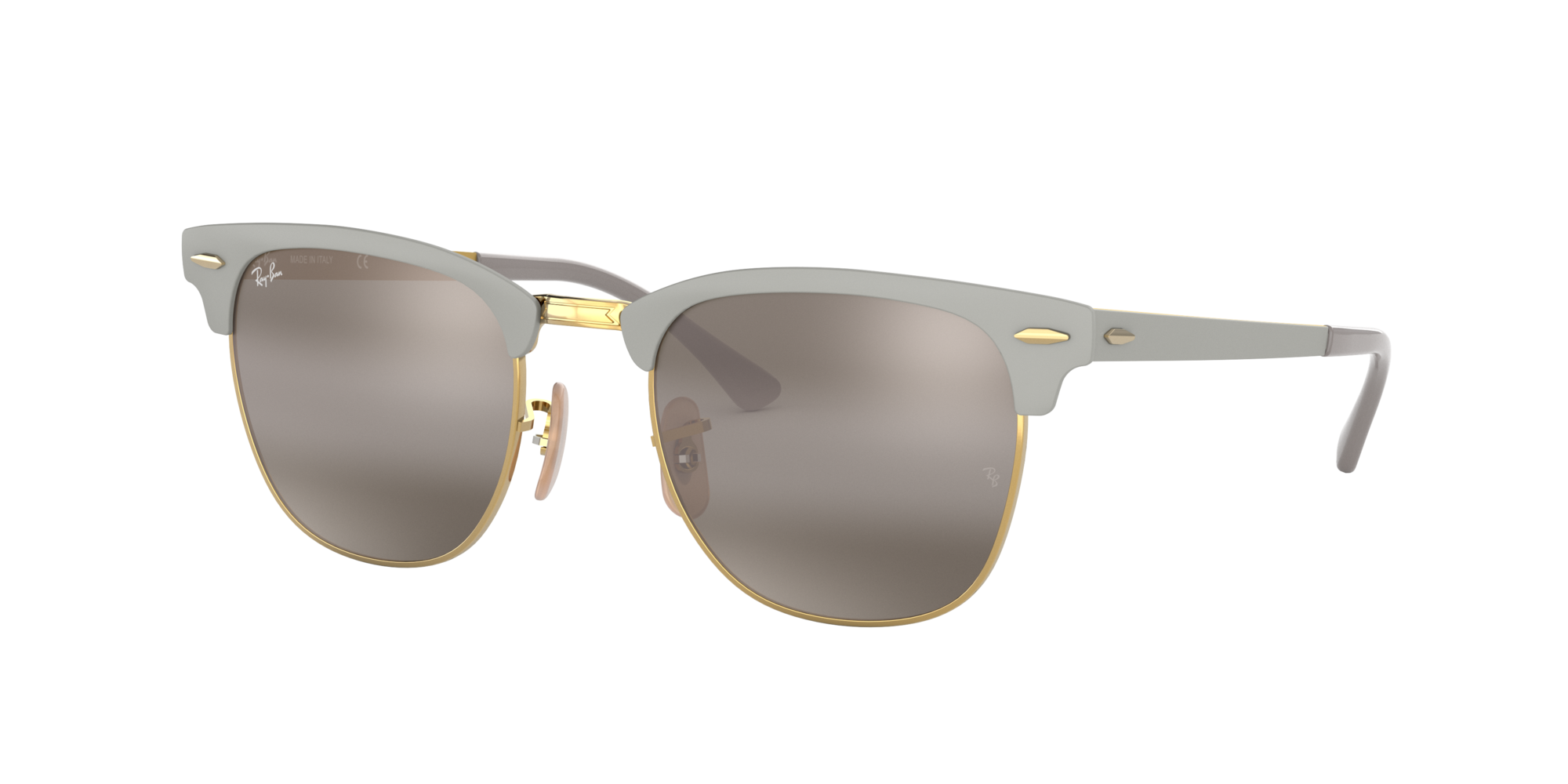 Ray-Ban RB3716 CLUBMASTER METAL 51 Grey 