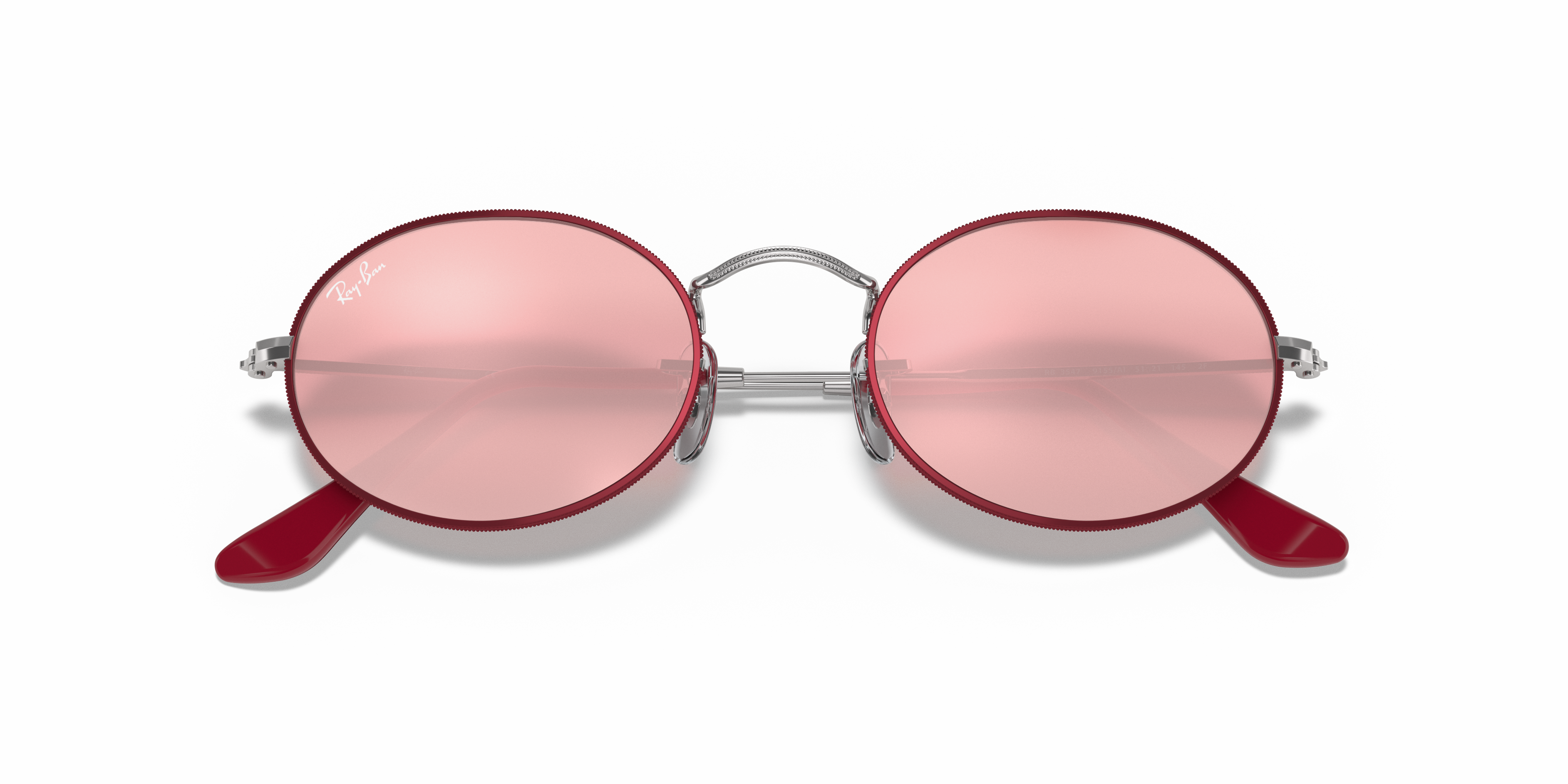 pink oval ray bans