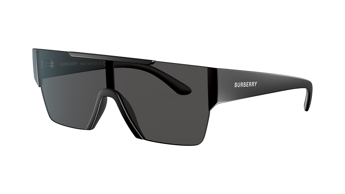 Burberry BE4291 01 Grey & Matte Black Sunglasses | Sunglass Hut USA