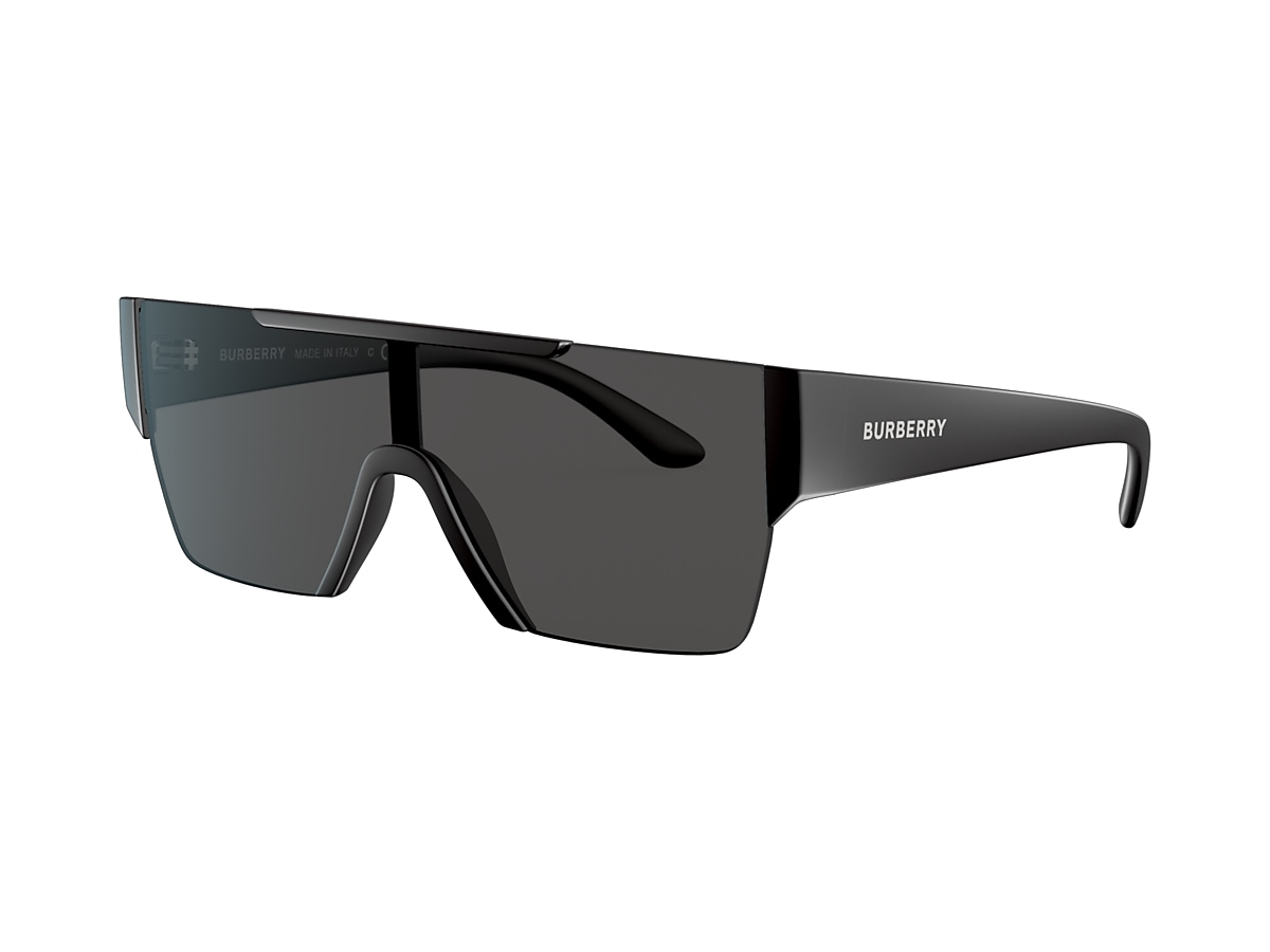 Burberry BE4291 01 Grey & Matte Black Sunglasses