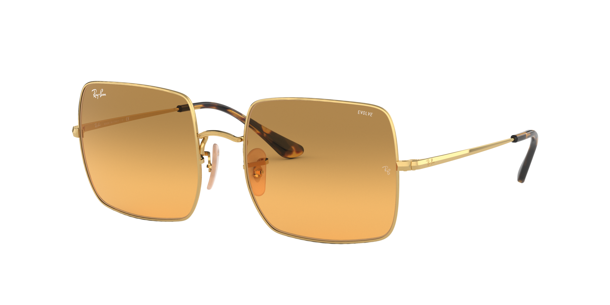 ray ban sunglasses with gold frame