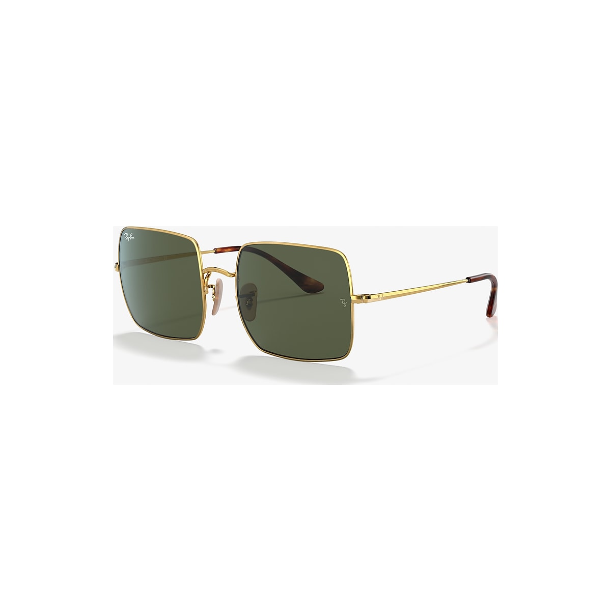 Ray-Ban RB1971 Square 1971 Classic 54 Green Classic G-15 & Gold Sunglasses  | Sunglass Hut USA