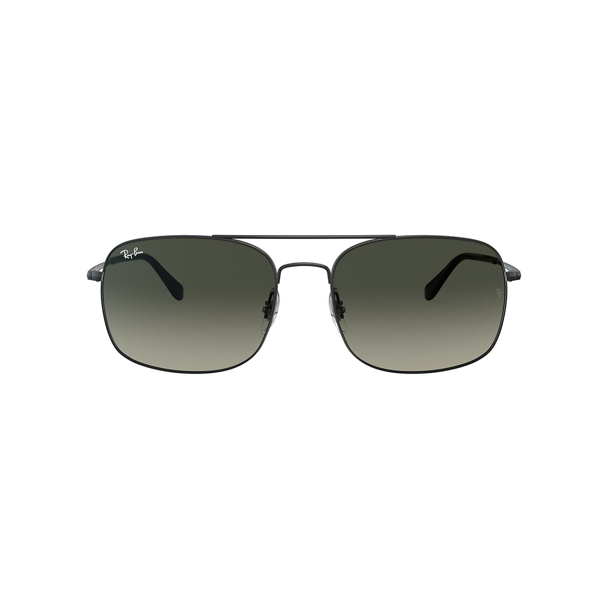 Ray-Ban RB3611 60 Grey Gradient & Black Sunglasses | Sunglass 