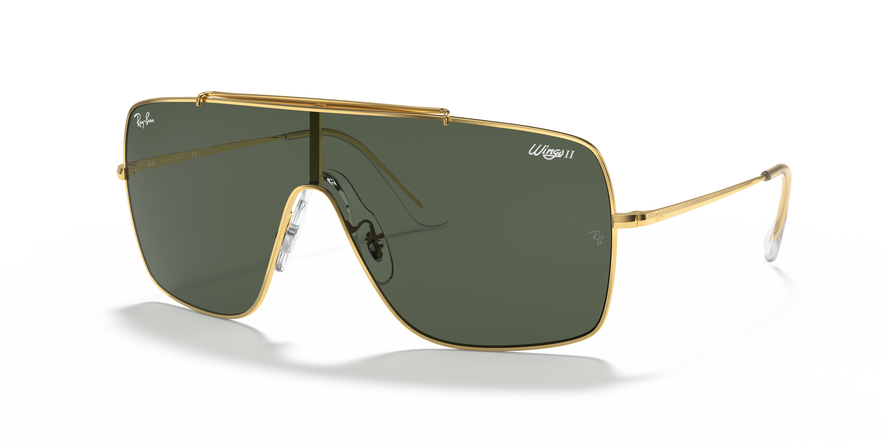 gold round ray ban glasses