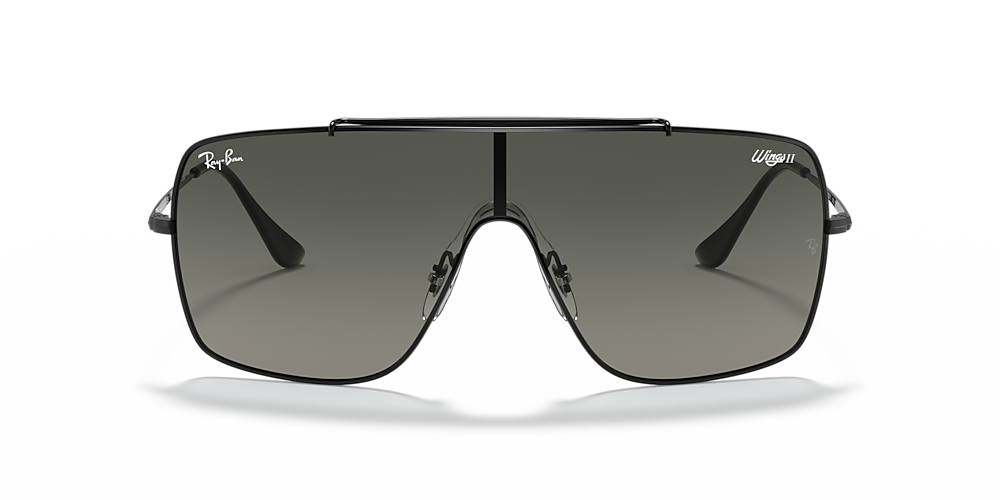 Ray-Ban RB3697 Wings II 01 Grey Gradient & Black Sunglasses | Sunglass Hut  Australia