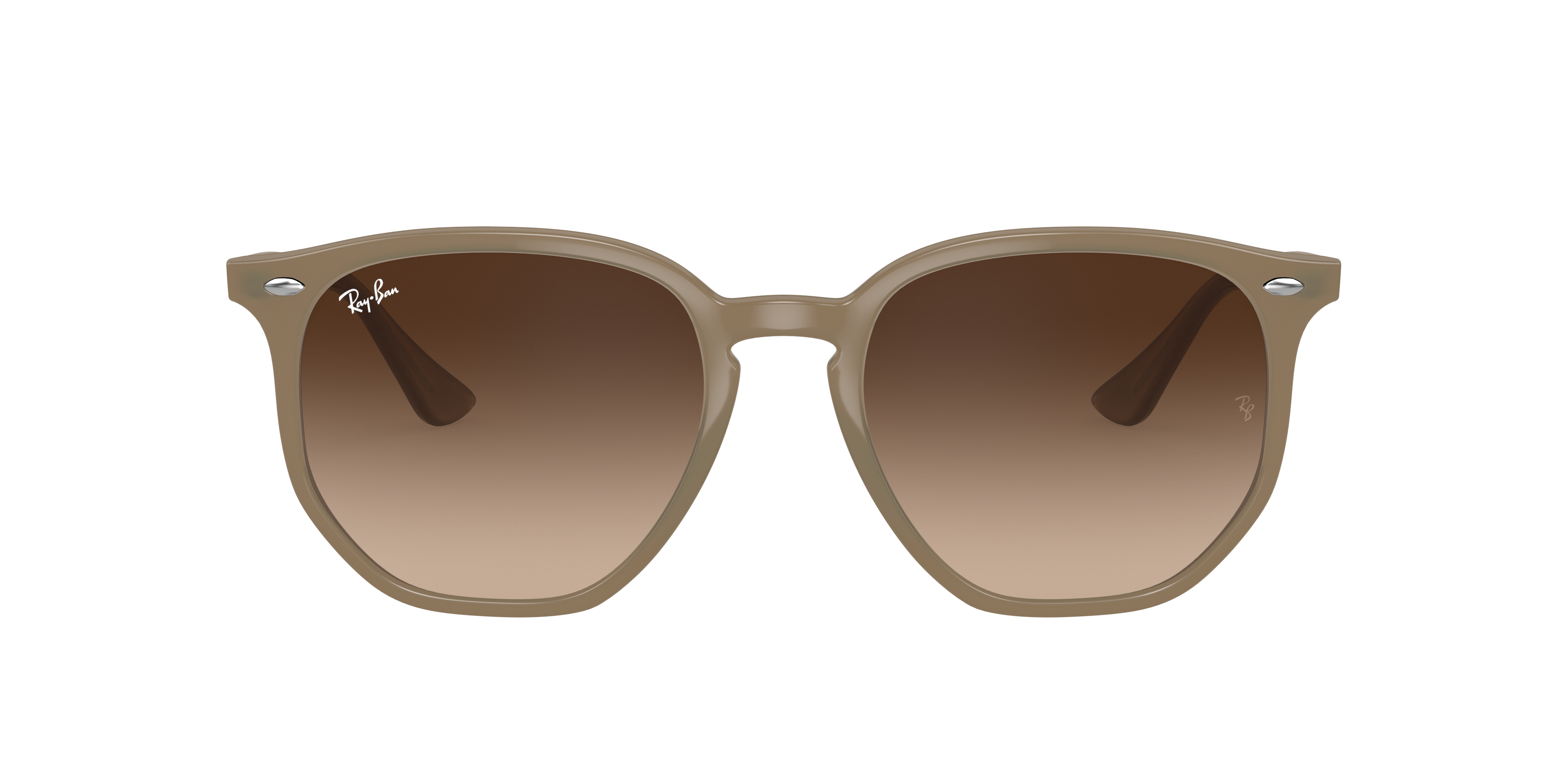 beige ray bans