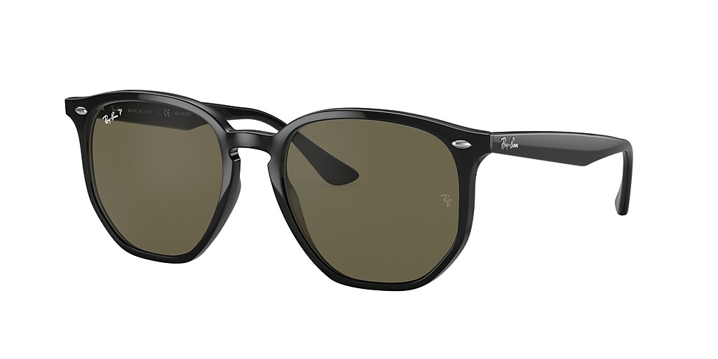 Ray Ban Rb4306 54 Brown Black Polarized Sunglasses Sunglass Hut Usa